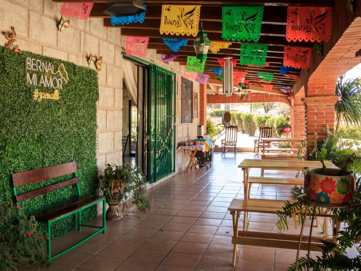 Hotel Quinta Mirador Zacualli Берналь Экстерьер фото